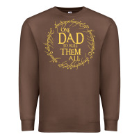 Chestnut Mens One Dad to rule them all  father's day gift Premium Sweatshirt - longCreatives
