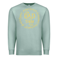 Seafoam Mens One Dad to rule them all  father's day gift Premium Sweatshirt - longCreatives