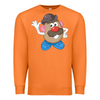 Carrot Womens Mr. Potato Head Simple Portrait Premium Sweatshirt - longCreatives