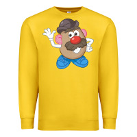 Lemon Womens Mr. Potato Head Simple Portrait Premium Sweatshirt - longCreatives