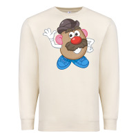 Sandshell Womens Mr. Potato Head Simple Portrait Premium Sweatshirt - longCreatives