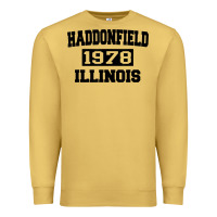Antique Gold Haddonfield Illinois Halloween 1978 Halloween Spooky Scary Gift Premium Sweatshirt - longCreatives