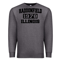 Charcoal Heather Haddonfield Illinois Halloween 1978 Halloween Spooky Scary Gift Premium Sweatshirt - longCreatives