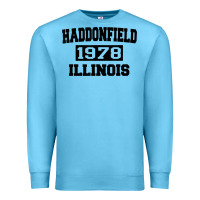 Ocean Blue Haddonfield Illinois Halloween 1978 Halloween Spooky Scary Gift Premium Sweatshirt - longCreatives