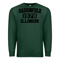 Sports Green Haddonfield Illinois Halloween 1978 Halloween Spooky Scary Gift Premium Sweatshirt - longCreatives