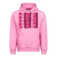 Fuchsia Pink breast cancer brushstroke Urban Hoodie - AdoDesignShop