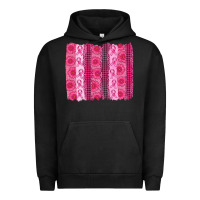 Pigment Black breast cancer brushstroke Urban Hoodie - AdoDesignShop
