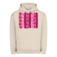 Pigment French Oak breast cancer brushstroke Urban Hoodie - AdoDesignShop