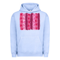 Pigment Grape Ice breast cancer brushstroke Urban Hoodie - AdoDesignShop
