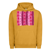 Pigment Peanut Butter breast cancer brushstroke Urban Hoodie - AdoDesignShop