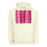 Pigment Pistachio breast cancer brushstroke Urban Hoodie - AdoDesignShop