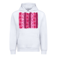White breast cancer brushstroke Urban Hoodie - AdoDesignShop