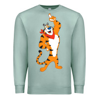 Seafoam Frosted Flakes Tony The Tiger T Premium Sweatshirt - longCreatives
