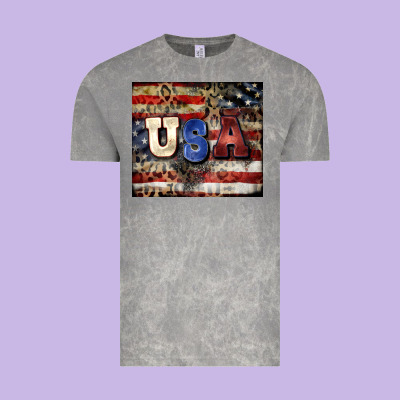 Usa Vintage Tee Designed By Cowgirlartshop