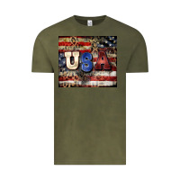 Vintage Olive usa Vintage Tee - CowGirlArtShop