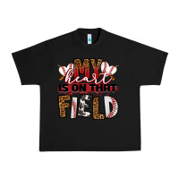 Black my heart is on that field baseball Urban Heavy Tee - RanaPortraitStore