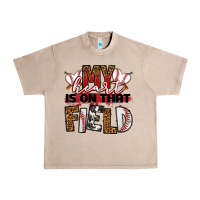 My Heart Is On That Field Baseball Urban Heavy Tee | Teevron