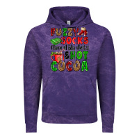 Cloud Purple fuzzy socks flannel blankets and hot cocoa Vintage Hoodie - OliviaCreatesArt