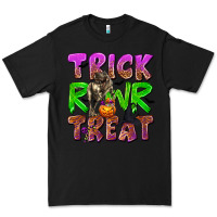 Black Trick Rawr Treat Premium Tee - texasbilliewilder