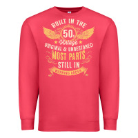 Cardinal Mens Vintage 1950s Built In The 50s Fifties Funny 70th Birthday Premium Sweatshirt - longCreatives