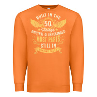 Carrot Mens Vintage 1950s Built In The 50s Fifties Funny 70th Birthday Premium Sweatshirt - longCreatives