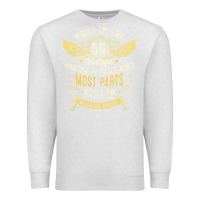 Oatmeal Heather Mens Vintage 1950s Built In The 50s Fifties Funny 70th Birthday Premium Sweatshirt - longCreatives