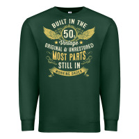 Sports Green Mens Vintage 1950s Built In The 50s Fifties Funny 70th Birthday Premium Sweatshirt - longCreatives