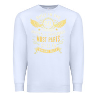 White Mens Vintage 1950s Built In The 50s Fifties Funny 70th Birthday Premium Sweatshirt - longCreatives