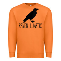 Carrot Womens Raven Lunatic, Funny Bird Lover Gift Men Women Kids Premium Sweatshirt - longCreatives