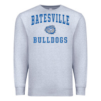 Heather Grey Batesville High School Bulldogs Premium Premium Sweatshirt - longCreatives