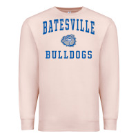 Pale Pink Batesville High School Bulldogs Premium Premium Sweatshirt - longCreatives