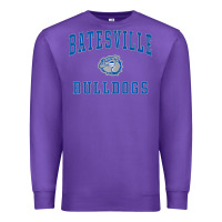 Purple Batesville High School Bulldogs Premium Premium Sweatshirt - longCreatives