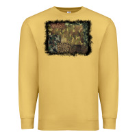 Antique Gold camouflage leopard background Premium Sweatshirt - BarkalooDesign