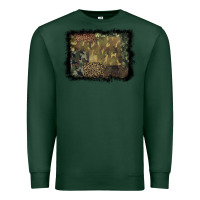 Sports Green camouflage leopard background Premium Sweatshirt - BarkalooDesign