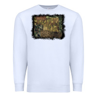 White camouflage leopard background Premium Sweatshirt - BarkalooDesign
