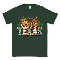 Sports Green Love Texas 4th of july Classic Tee - HowdyJamesFarm