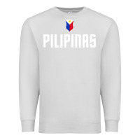Dove Grey Pilipinas Basketball Wear, Gilas Philippines Casual Wear Premium Sweatshirt - longCreatives