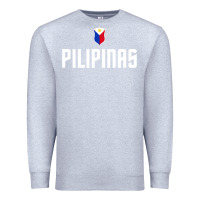 Heather Grey Pilipinas Basketball Wear, Gilas Philippines Casual Wear Premium Sweatshirt - longCreatives