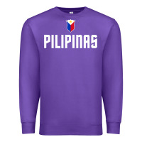 Purple Pilipinas Basketball Wear, Gilas Philippines Casual Wear Premium Sweatshirt - longCreatives