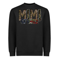 Black mimi of both Heavyweight Sweatshirt - RacoonDesign