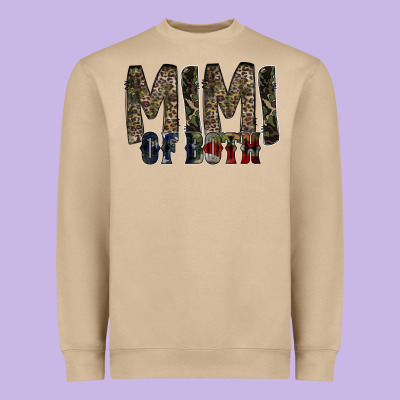 Mimi Of Both Heavyweight Sweatshirt Designed By Racoondesign