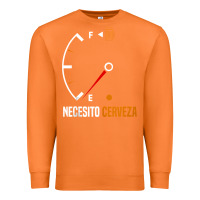 Carrot Mexican beer necesito cerveza cool & funny sayings Premium Sweatshirt - longCreatives