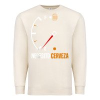 Sandshell Mexican beer necesito cerveza cool & funny sayings Premium Sweatshirt - longCreatives