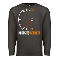 Mexican Beer Necesito Cerveza Cool & Funny Sayings Premium Sweatshirt | Teevron