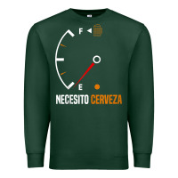 Sports Green Mexican beer necesito cerveza cool & funny sayings Premium Sweatshirt - longCreatives