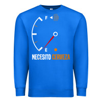True Royal Mexican beer necesito cerveza cool & funny sayings Premium Sweatshirt - longCreatives