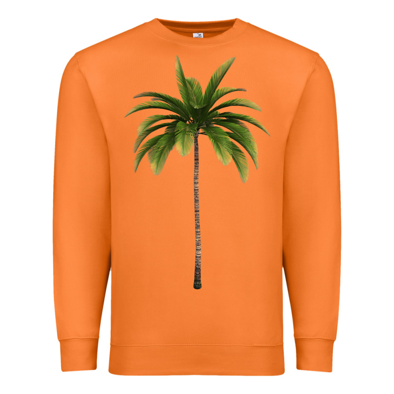 Tropical Palm Tree Premium Sweatshirt by longCreatives | Teevron