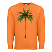 Carrot Tropical Palm Tree Premium Sweatshirt - longCreatives