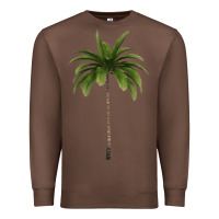 Chestnut Tropical Palm Tree Premium Sweatshirt - longCreatives