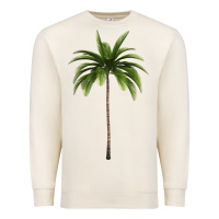 Sandshell Tropical Palm Tree Premium Sweatshirt - longCreatives